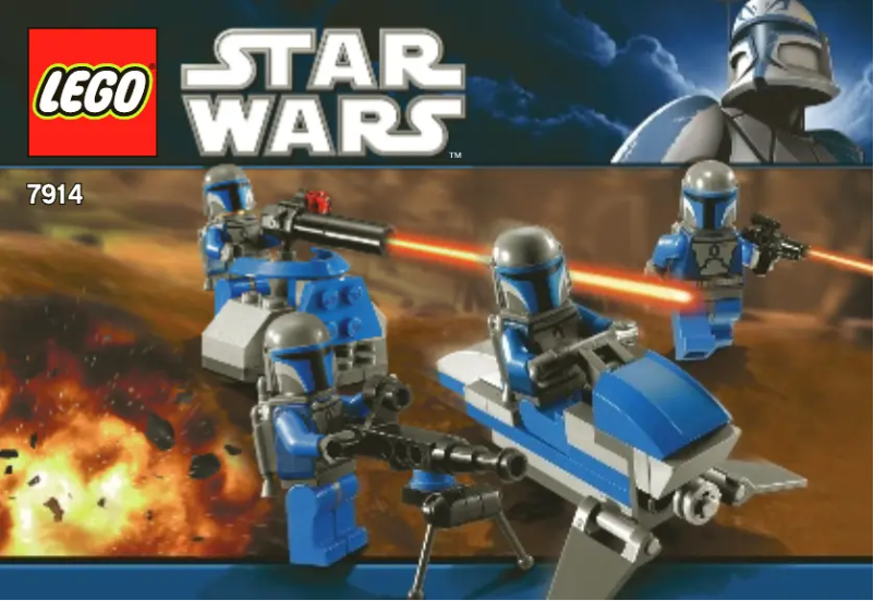 Page n°1 - Manuel utilisateur Lego Star Wars 7914