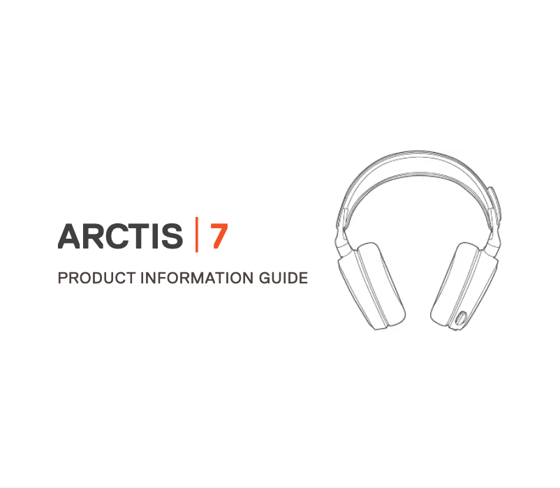 Image de la première page du manuel de l'appareil Arctic 7