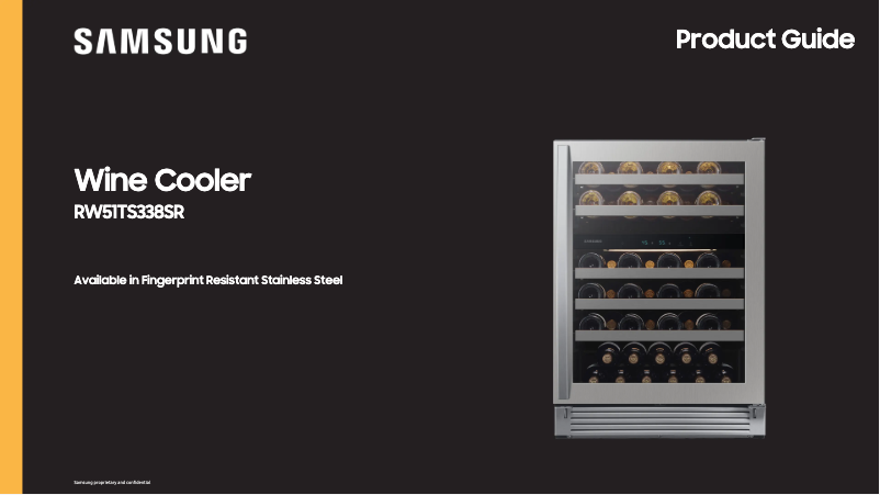 Page n°1 - Brochure Samsung RW51TS338SR
