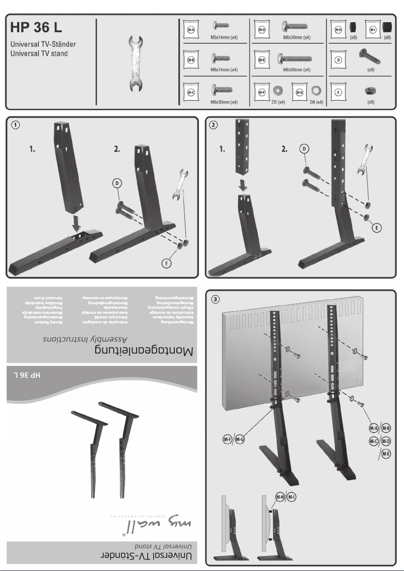 Image de la première page du manuel de l'appareil HP 36 L