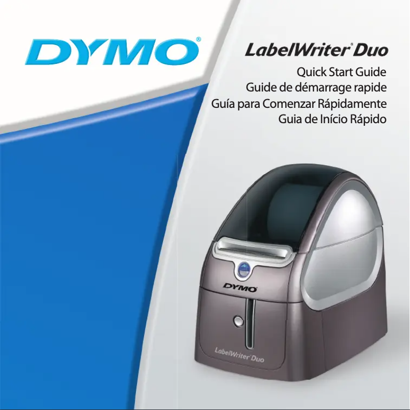 Página 1 del manual Manual de usuario Dymo LabelWriter 400 Duo