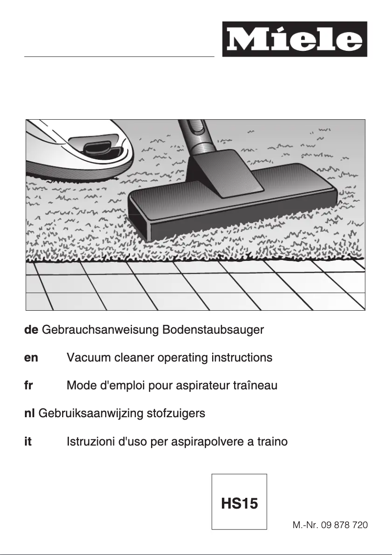 Image de la première page du manuel de l'appareil Complete C3 C&D Carpet PowerLine