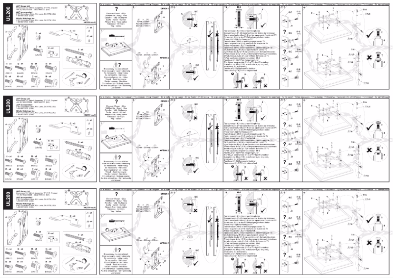 Página 1 del manual Manual de usuario AVF UL200PB