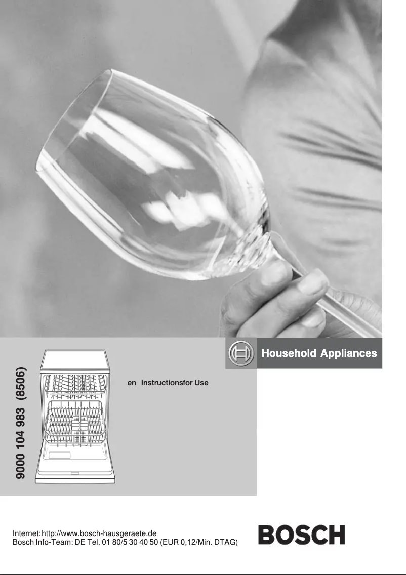 Image de la première page du manuel de l'appareil SGS56E32EU