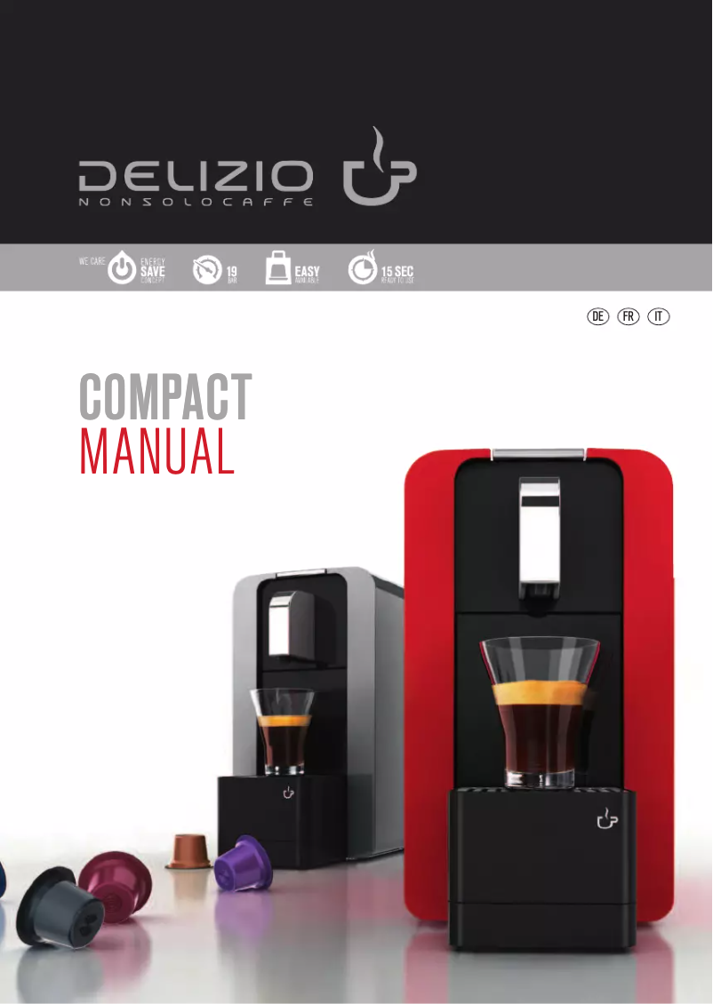 Page n°1 - Manuel utilisateur Delizio Compact