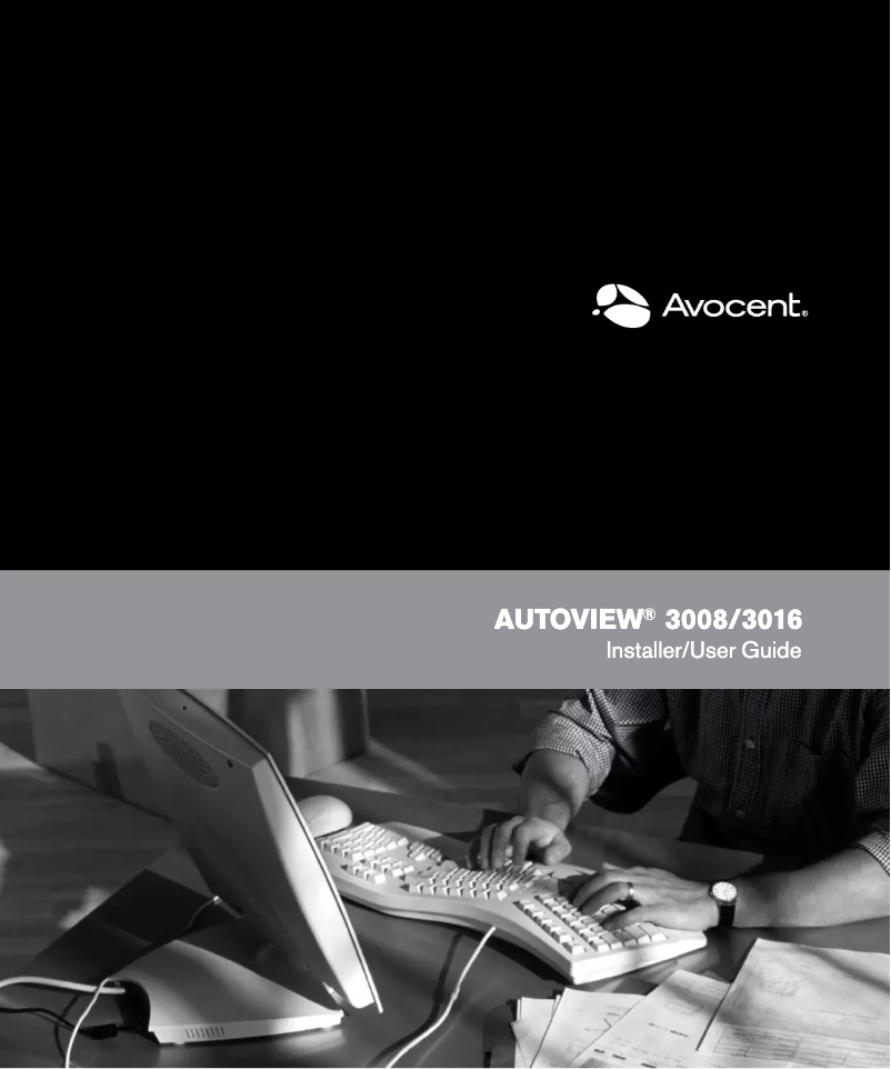 Page 1 de la notice Manuel utilisateur Avocent AVCTBND1