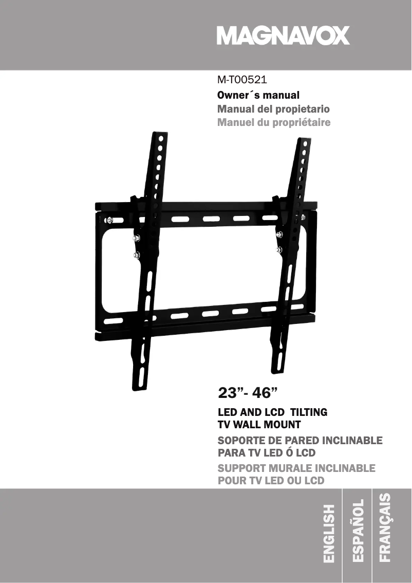 Image de la première page du manuel de l'appareil M-T00521