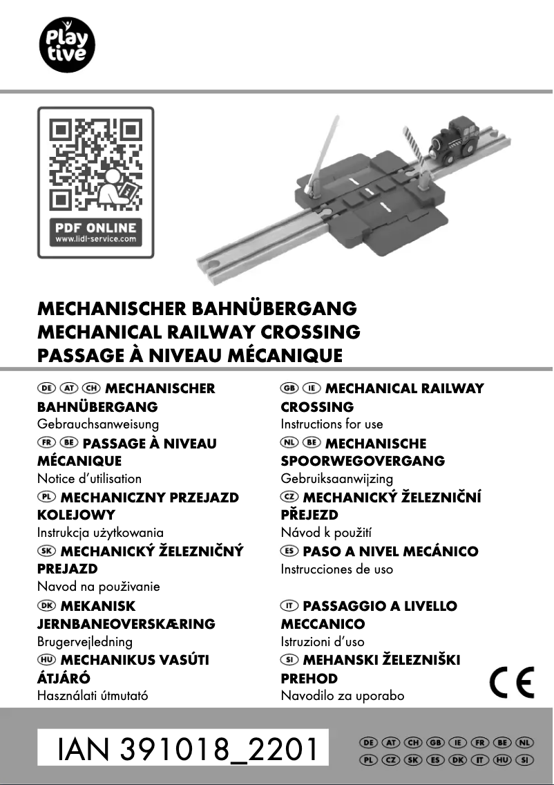 Imagen de la primera página del manual del dispositivo IAN 391018