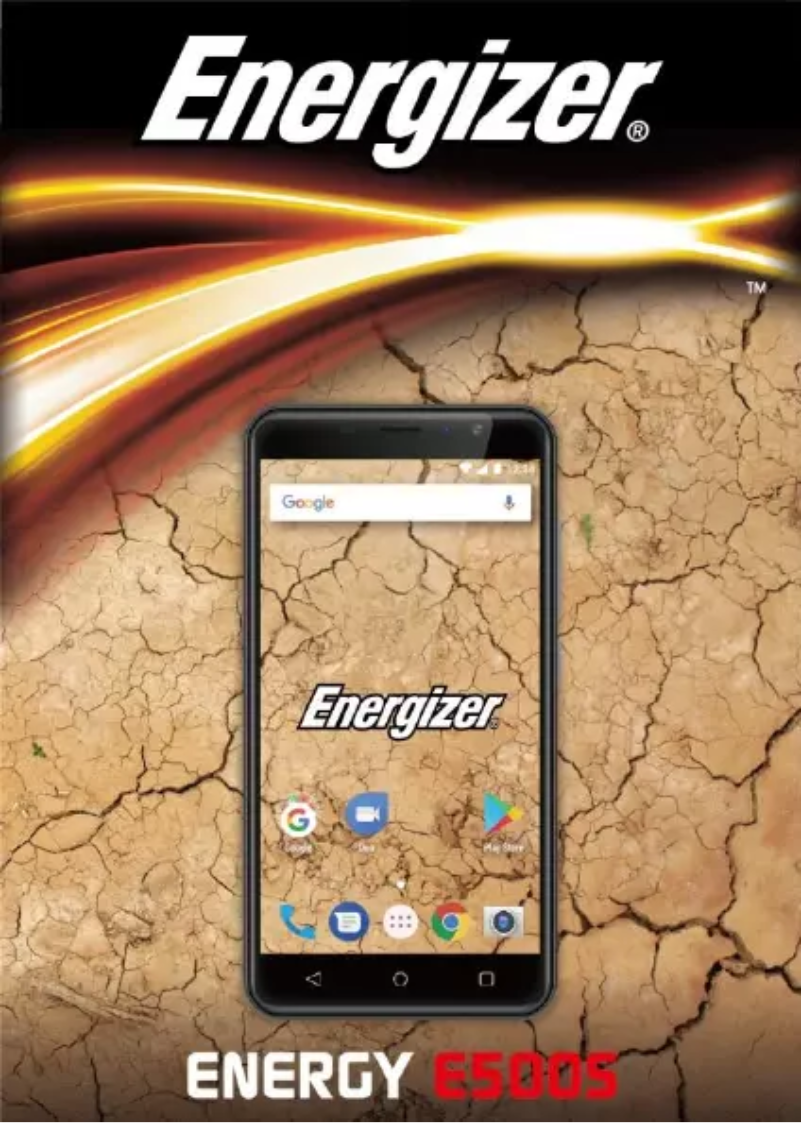 Page 1 de la notice Manuel utilisateur Energizer Energy E500S