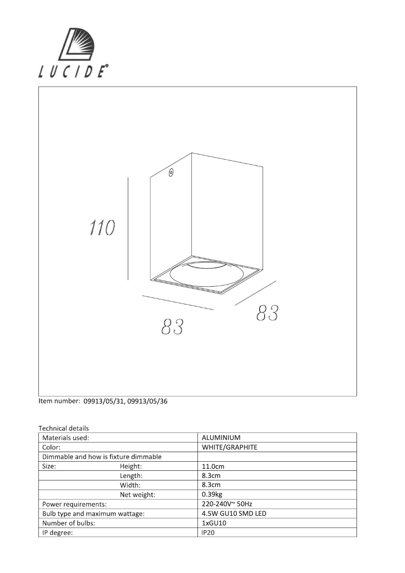 Image de la première page du manuel de l'appareil Bentoo 09913/05/31