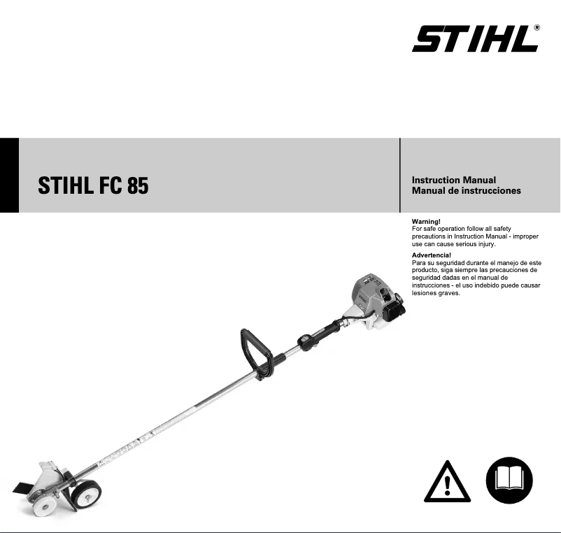 Page 1 de la notice Manuel utilisateur Stihl FC 85