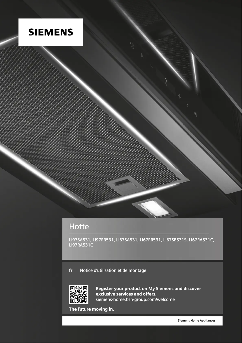 Page 1 de la notice Manuel utilisateur Siemens LI67SA531