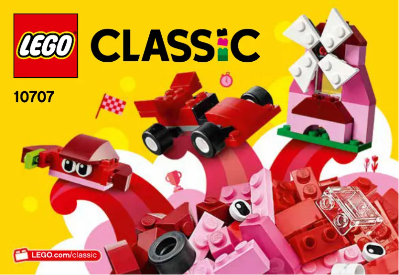 Page 1 de la notice Manuel utilisateur Lego Classic 10707