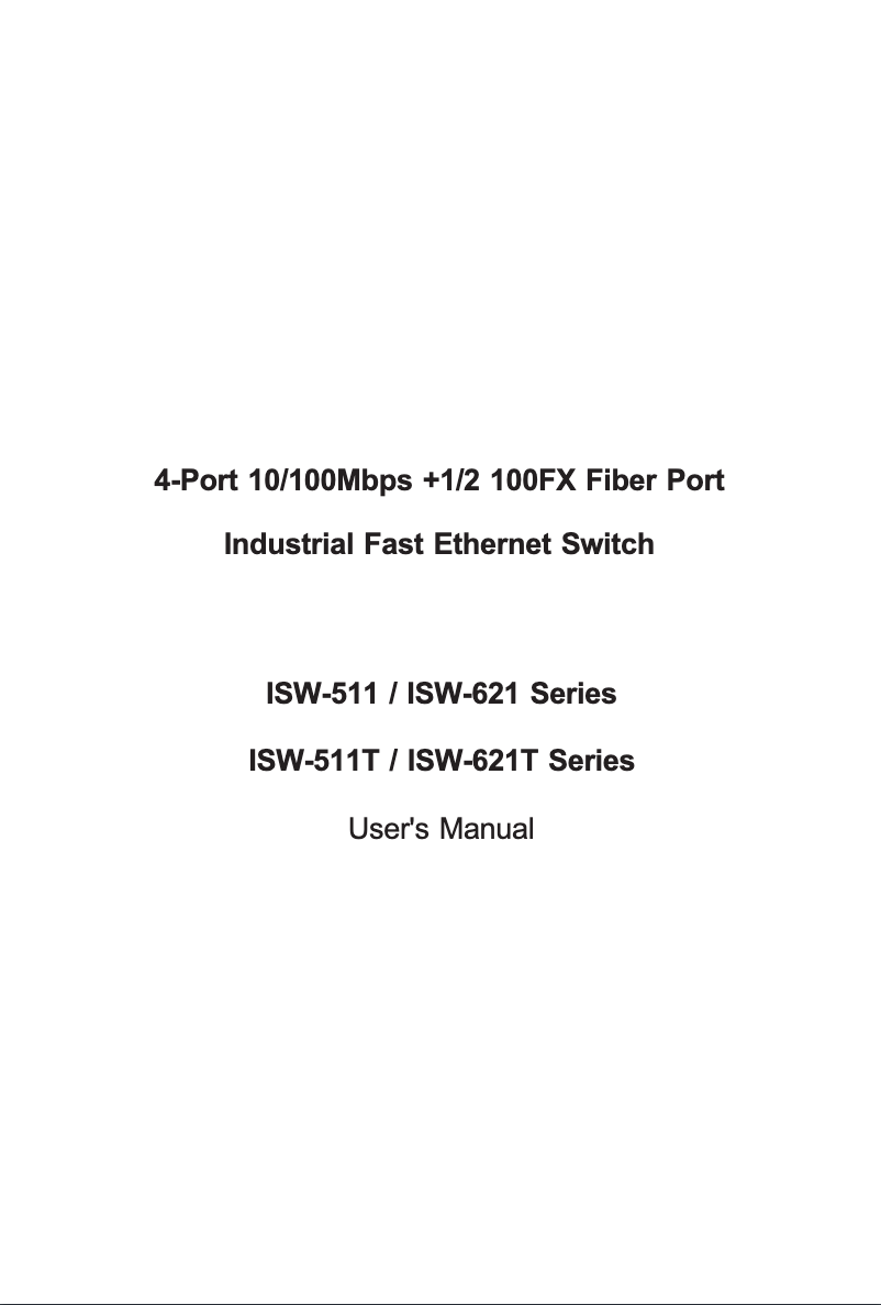 Page 1 de la notice Manuel utilisateur Planet ISW-621T