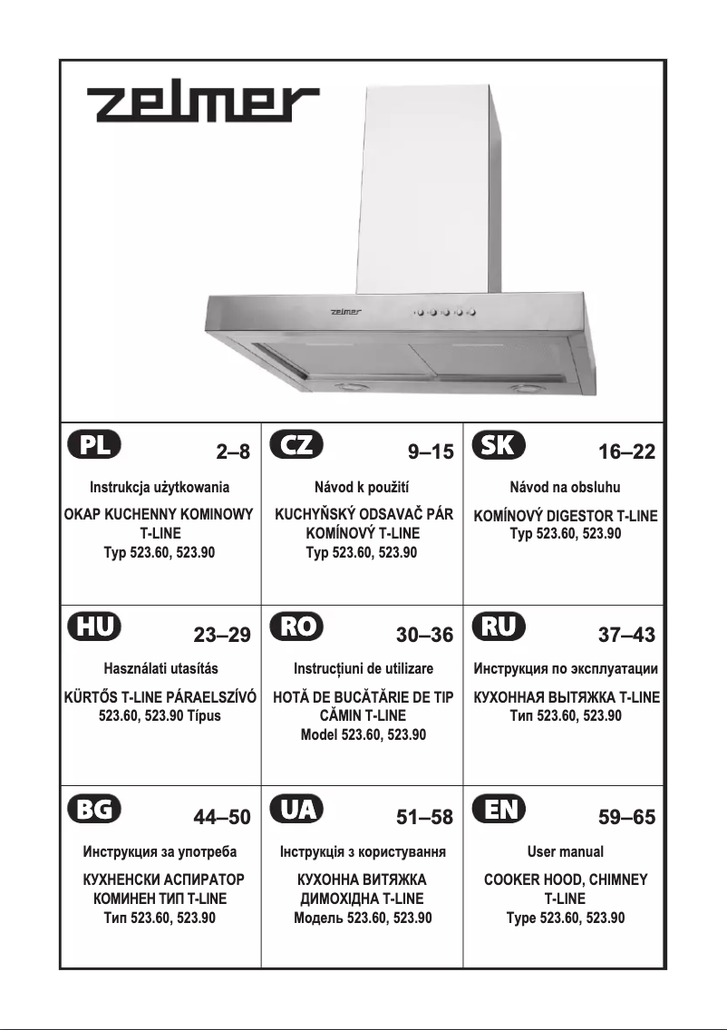 Imagen de la primera página del manual del dispositivo 523.90