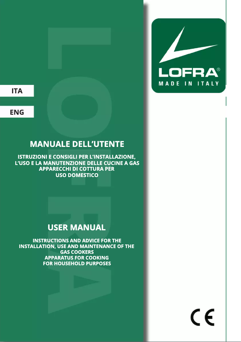 Página 1 del manual Manual de usuario Lofra PRD126GV+E/2Ci