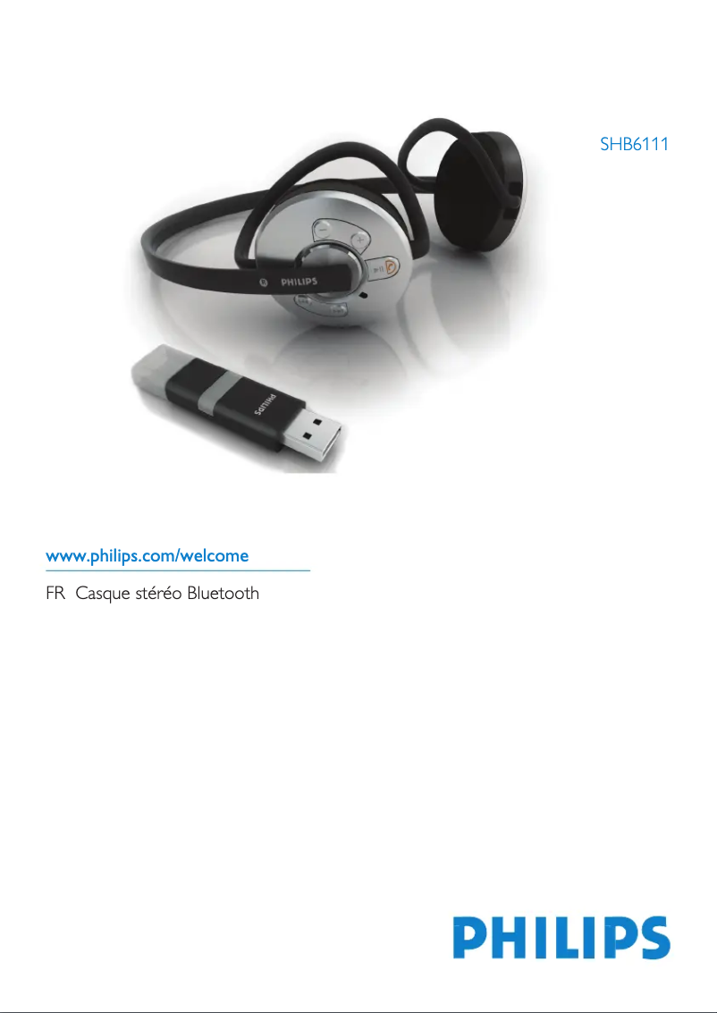 Page n°1 - Manuel utilisateur Philips SHB6111