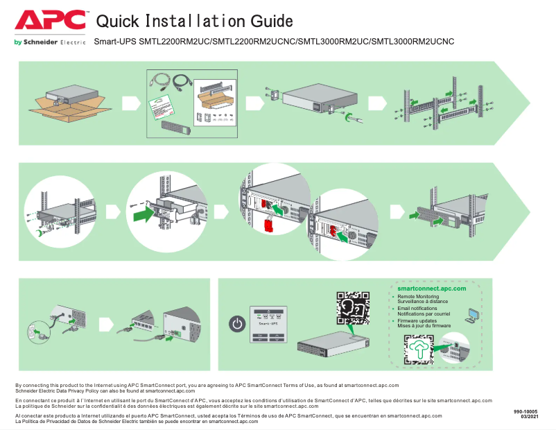 Página 1 del manual Manual de usuario APC Smart-UPS SMTL3000RM2UCNC