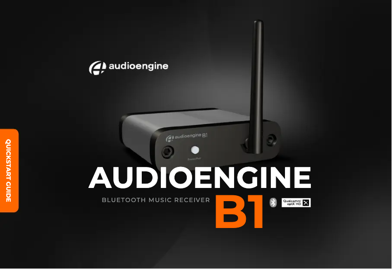 Image de la première page du manuel de l'appareil B1 Premium Bluetooth Music Receiver