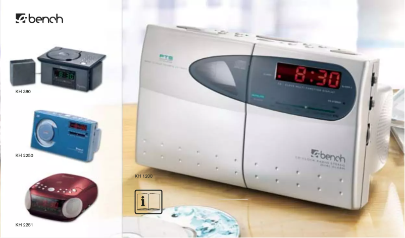 Page n°1 - Manuel utilisateur E-bench KH 380