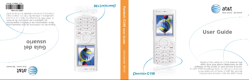 Page n°1 - Manuel utilisateur Pantech C150