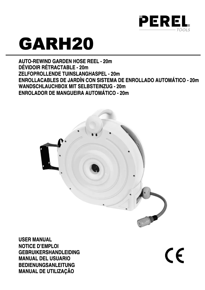 Page 1 de la notice Manuel utilisateur Perel GARH20