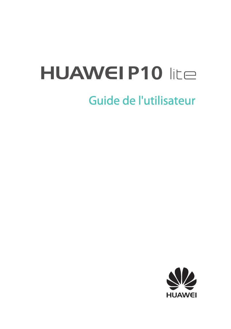 Página 1 del manual Manual de usuario Huawei P10 Lite