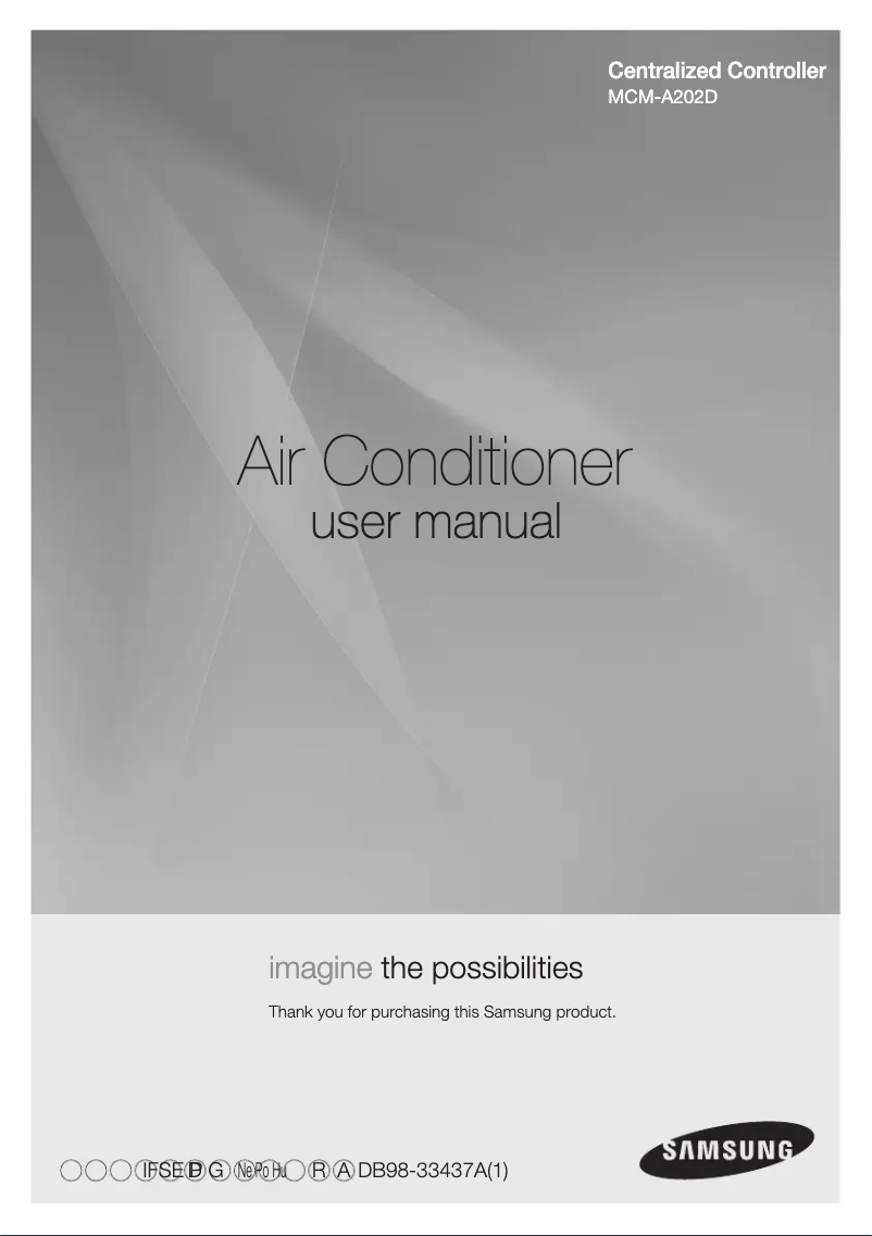 Page 1 de la notice Manuel utilisateur Samsung MCM-A202D