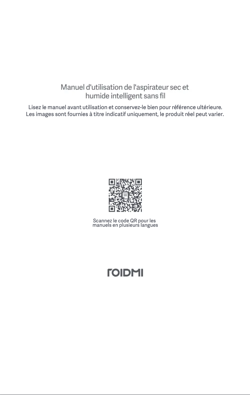Page 1 de la notice Manuel utilisateur Roidmi NEO