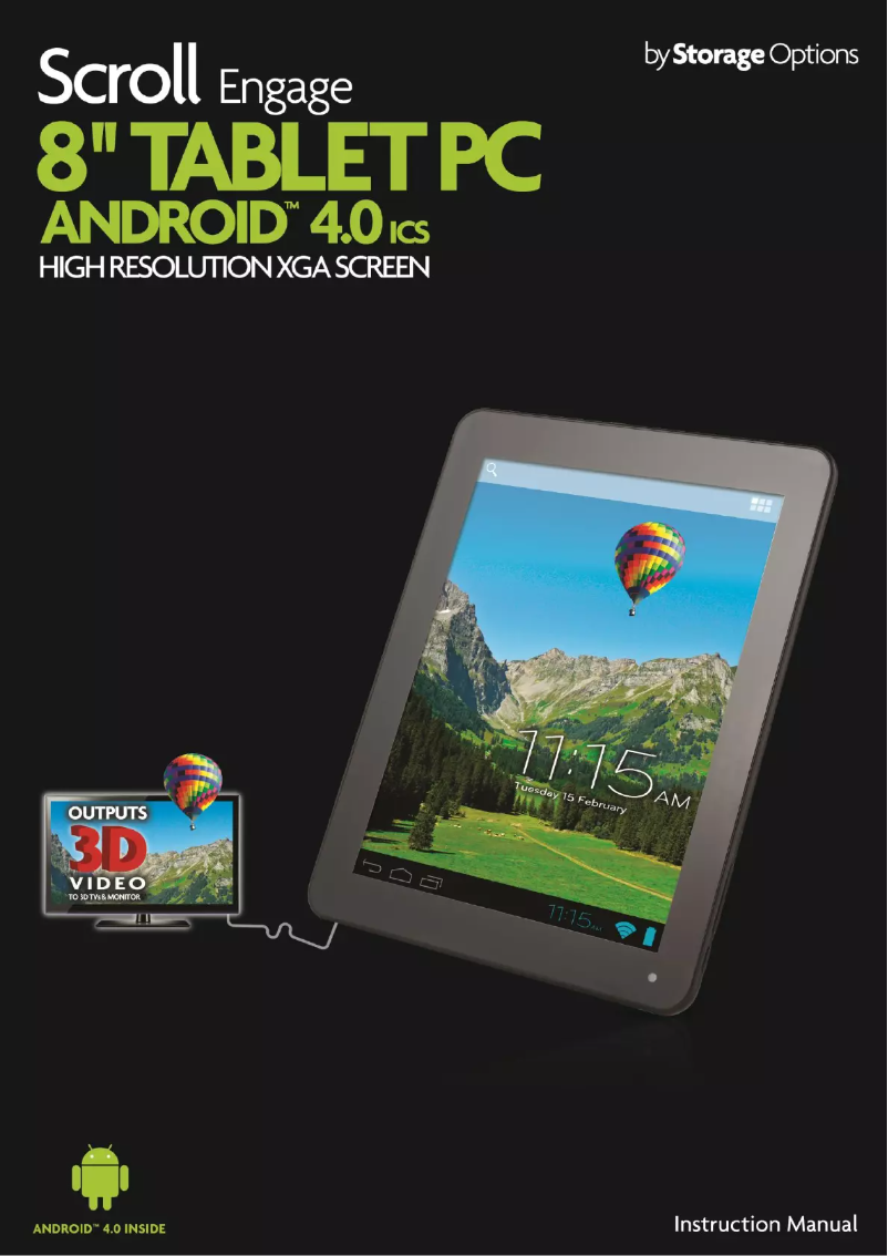 Page n°1 - Manuel utilisateur Storage Options Scroll Engage