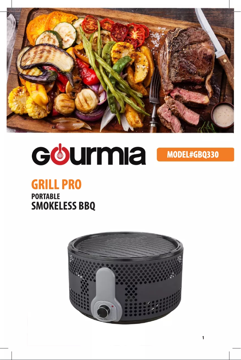 Image de la première page du manuel de l'appareil GBQ330