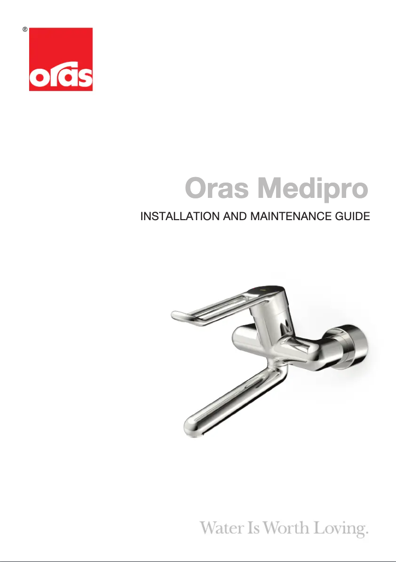 Page n°1 - Manuel utilisateur Oras Medipro 5526A