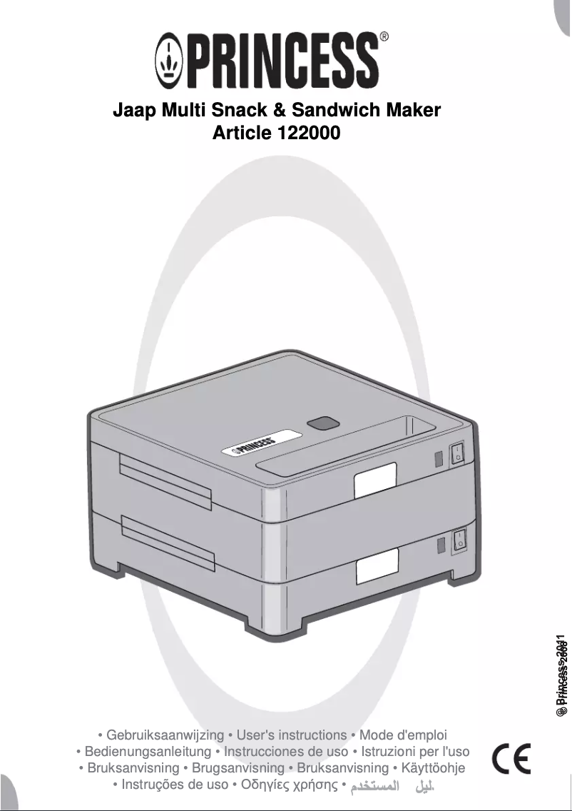 Página 1 del manual Manual de usuario Princess 122000