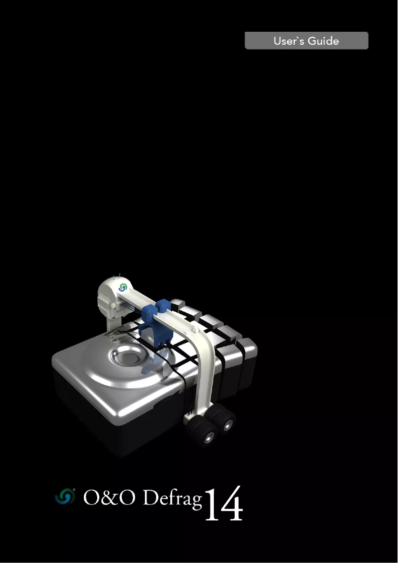 Image de la première page du manuel de l'appareil Defrag 14 Server Edition