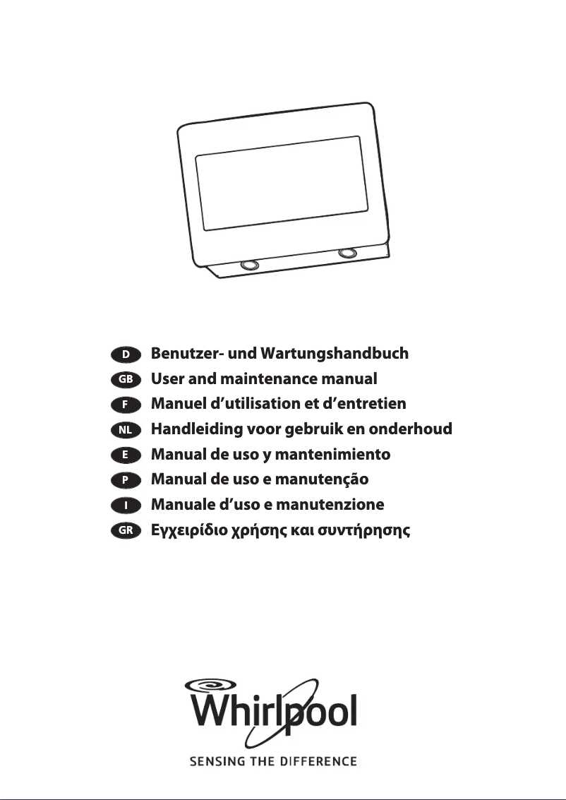 Page 1 de la notice Manuel utilisateur Whirlpool AKR 855 G