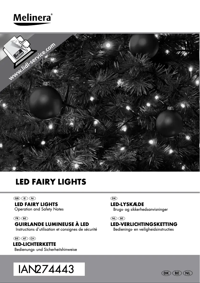 Image de la première page du manuel de l'appareil IAN 274443