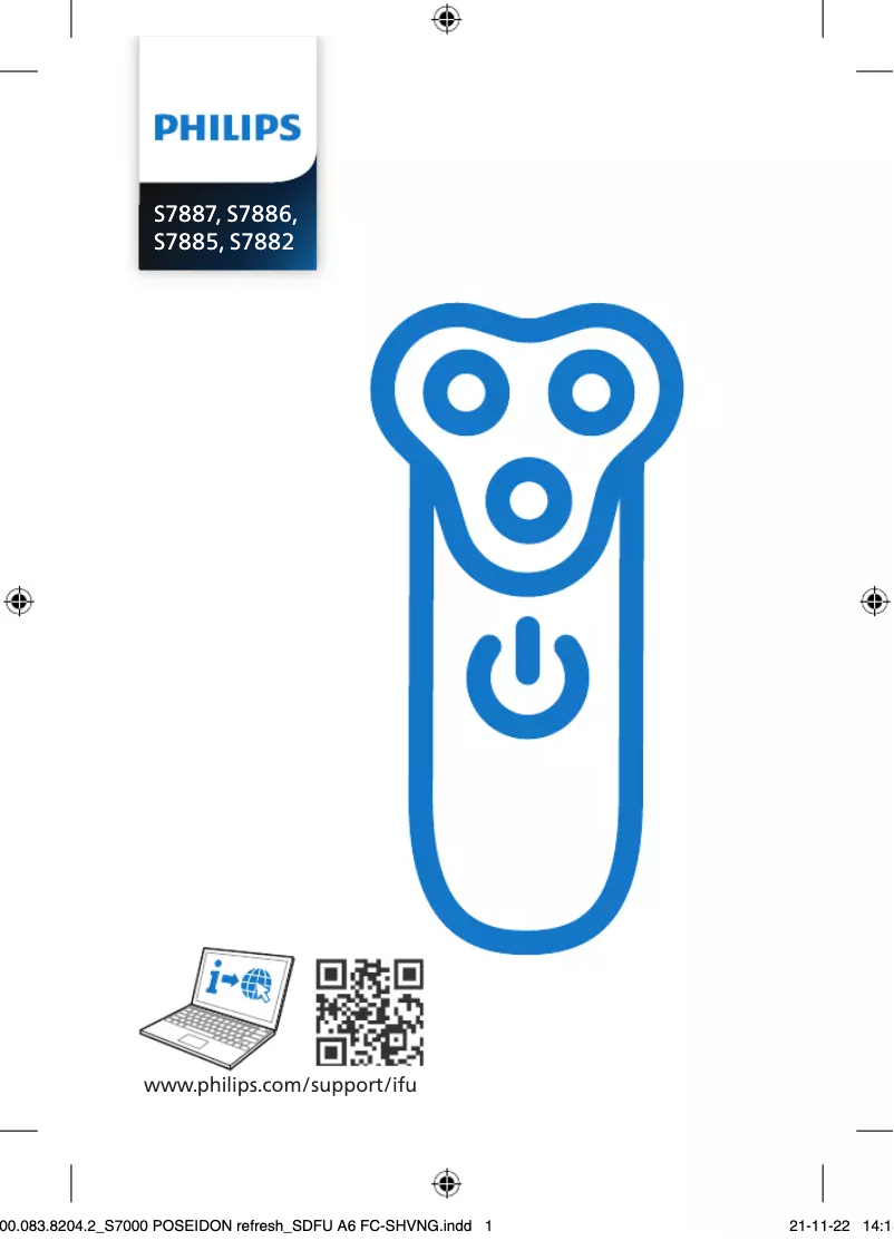 Página 1 del manual Guía de inicio rápido Philips Series 7000 S7886