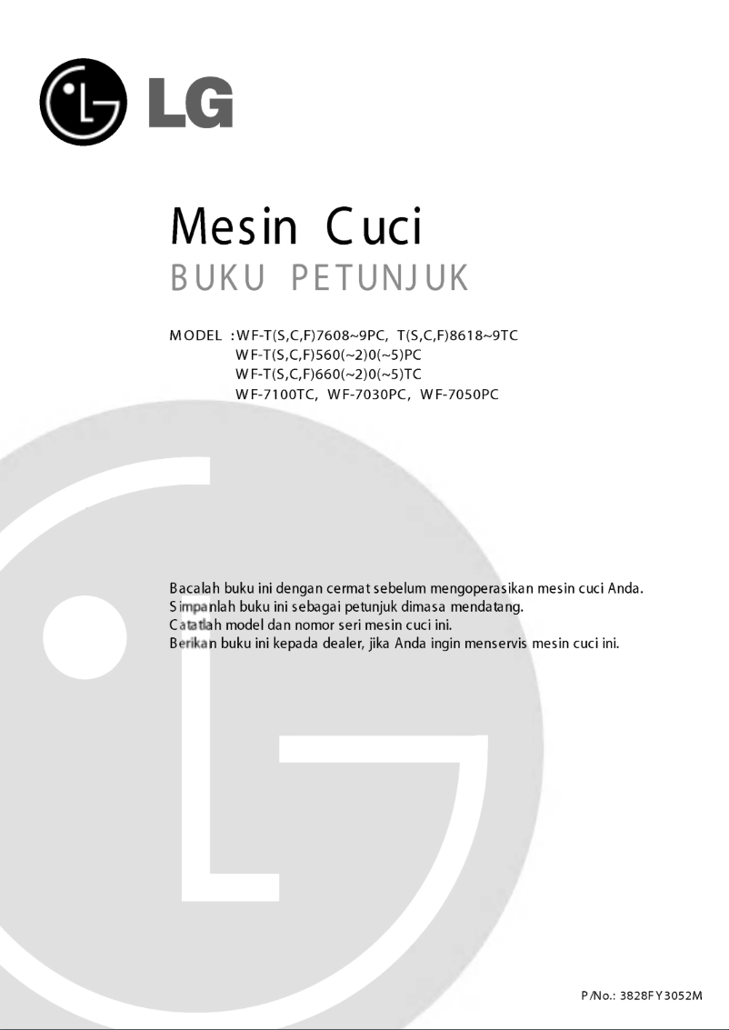 Página 1 del manual Manual de usuario LG WF-F5618PCT