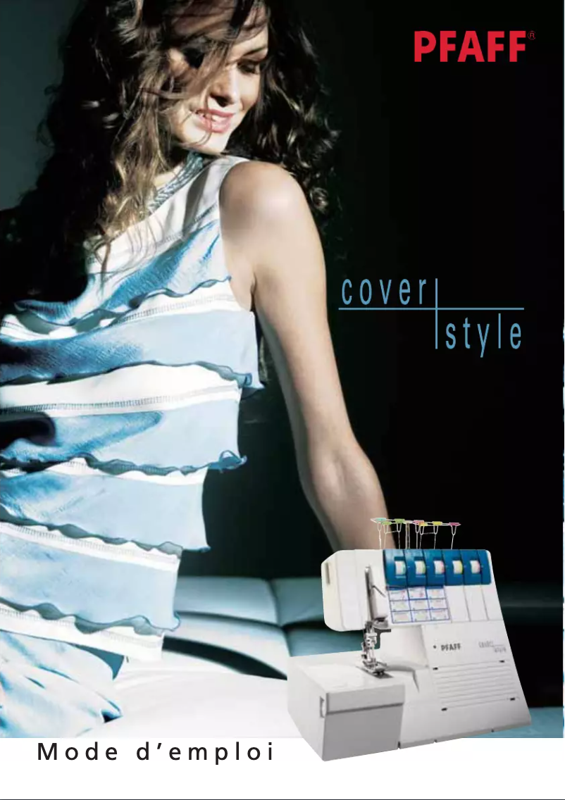 Image de la première page du manuel de l'appareil coverlock 4852
