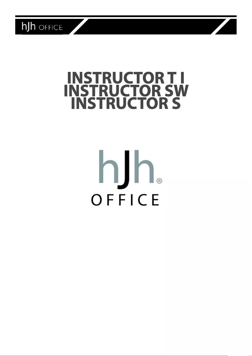 Page 1 de la notice Manuel utilisateur HJH Office INSTRUCTOR T I