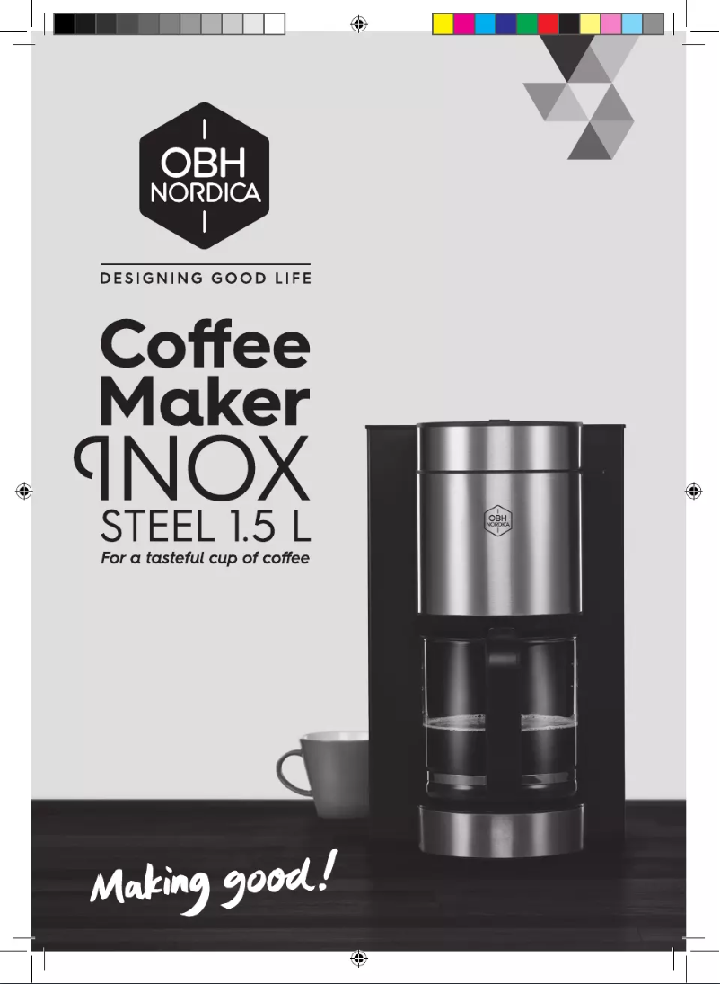 Page 1 de la notice Manuel utilisateur OBH Nordica Inox 2310