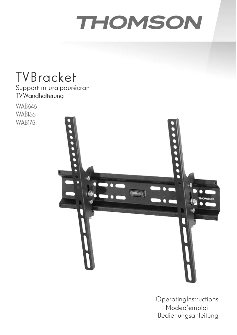Image de la première page du manuel de l'appareil WAB156