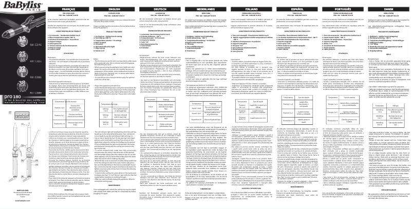 Image de la première page du manuel de l'appareil C332E
