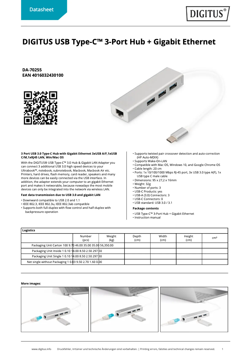 Image de la première page du manuel de l'appareil DA-70255