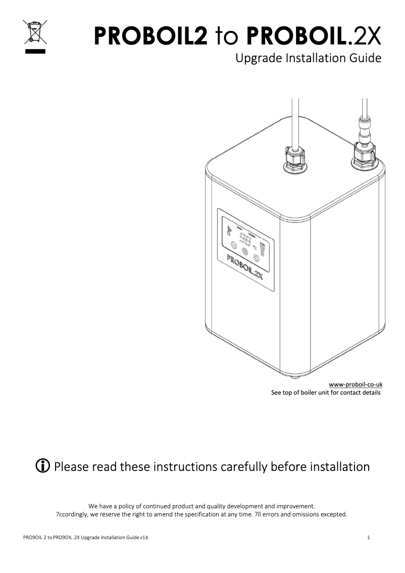Página 1 del manual Guía de instalación Lamona TAP6030