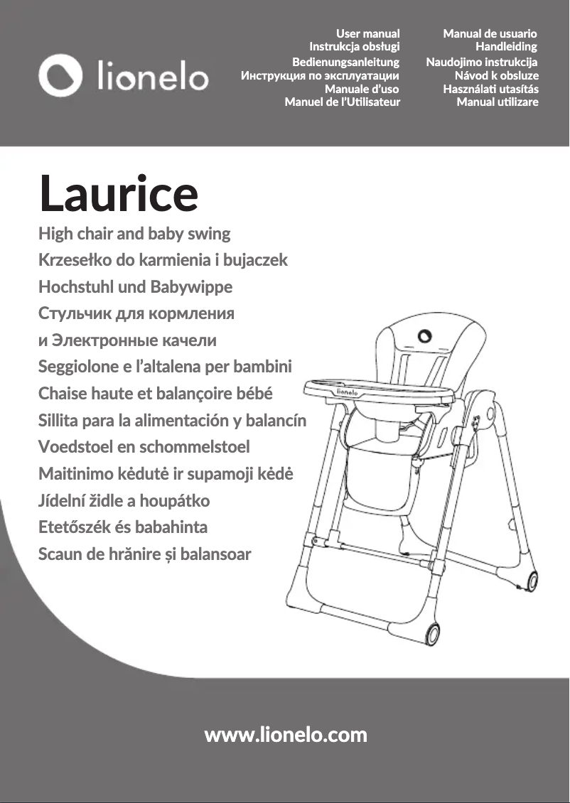 Page n°1 - Manuel utilisateur Lionelo Laurice