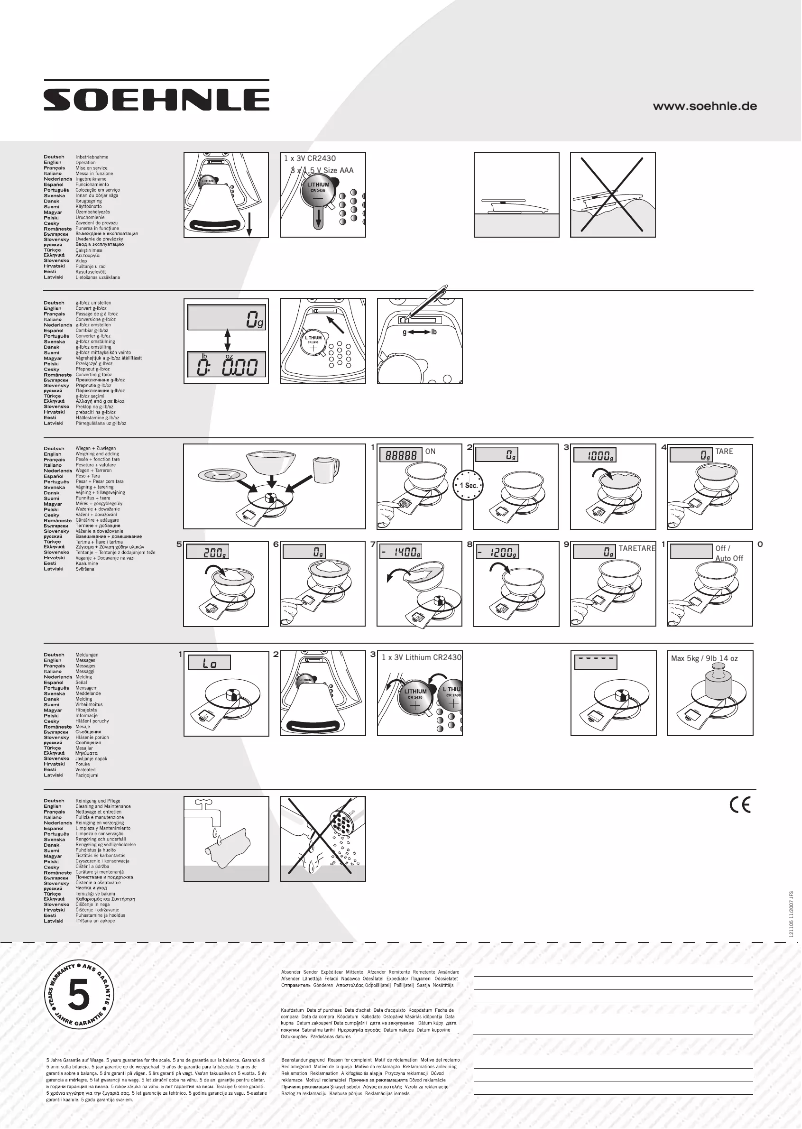 Image de la première page du manuel de l'appareil Cyber 66503