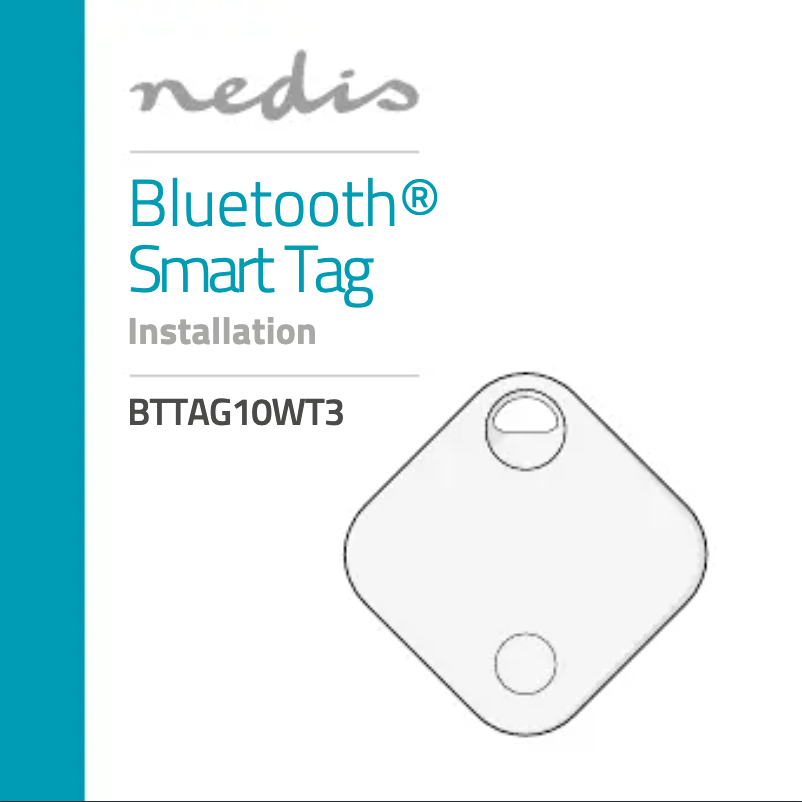 Image de la première page du manuel de l'appareil BTTAG10WT3