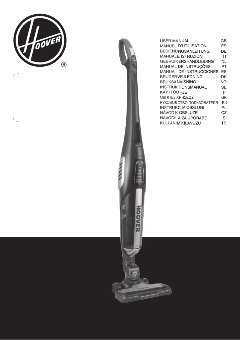 Page n°1 - Manuel utilisateur Hoover ATV252LT/1 011