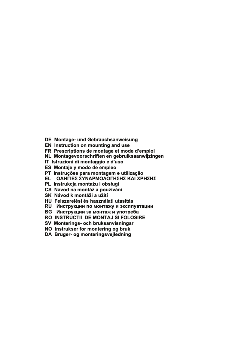 Image de la première page du manuel de l'appareil RHC 650 IN